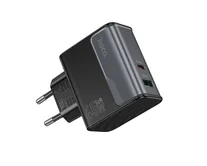 СЗУ-1USB + 1USB-C Hoco CS74A, PD45W+QC3.0, черный