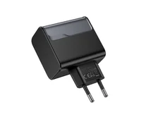 СЗУ-1USB + 1USB-C Hoco CS74A, PD45W+QC3.0, черный