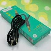 AUX Hoco UPA24 3.5мм - 3.5мм, 1м, черный