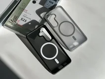 Чехол Samsung S24 Ultra KEEPHONE Mogo Pro Series (серый)