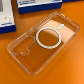 Чехол Samsung S24 Ultra KEEPHONE Hybrid Pro (прозрачный)